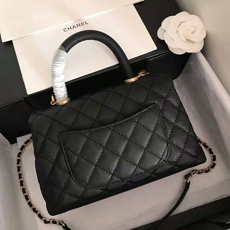 2018 Chanel Medium Flap Bag with Top Handle