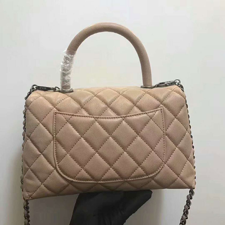 2018 Chanel Medium Flap Bag with Top Handle