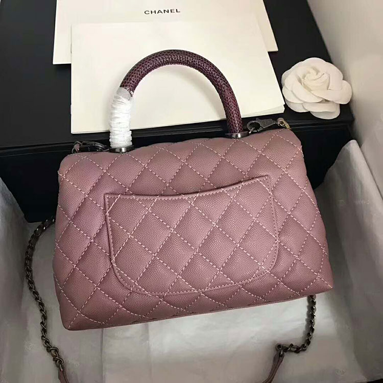 2018 Chanel Medium Flap Bag with Top Handle