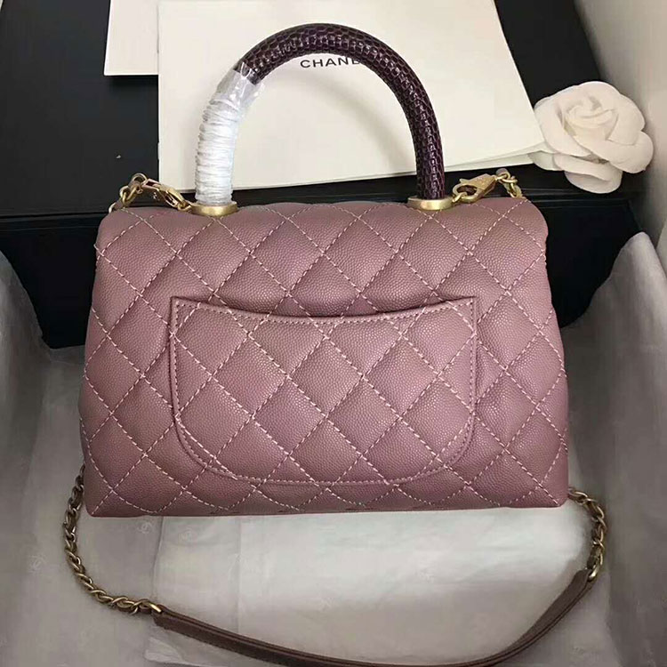 2018 Chanel Medium Flap Bag with Top Handle