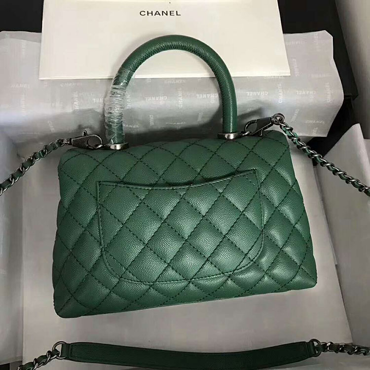 2018 Chanel Medium Flap Bag with Top Handle