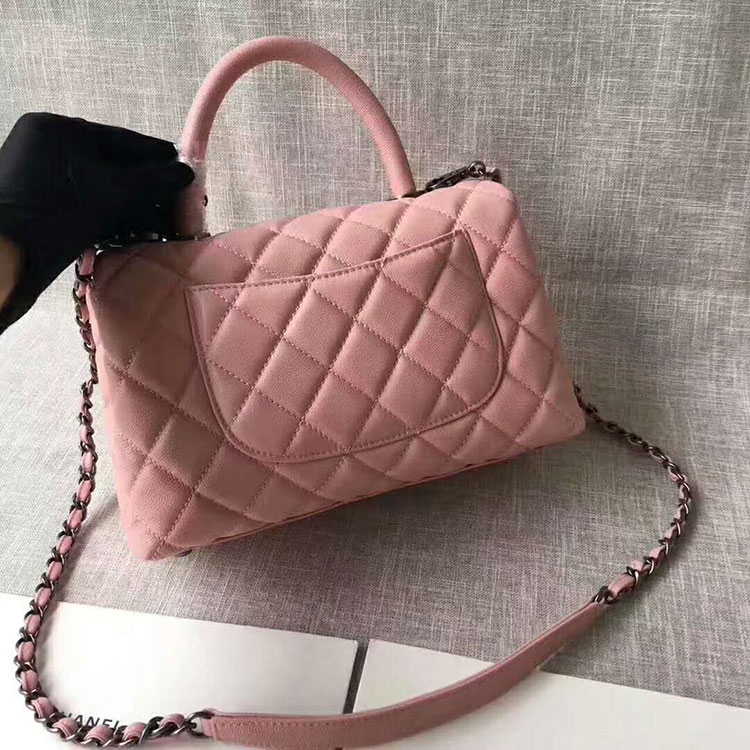 2018 Chanel Medium Flap Bag with Top Handle