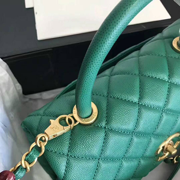 2018 Chanel Medium Flap Bag with Top Handle