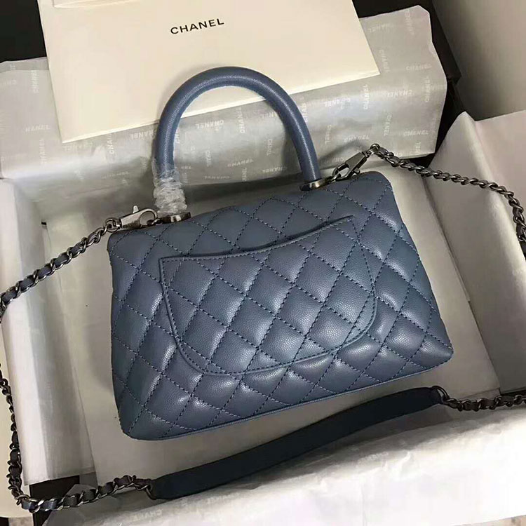 2018 Chanel Medium Flap Bag with Top Handle