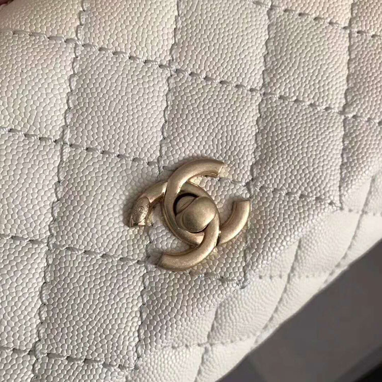 2018 Chanel Medium Flap Bag with Top Handle