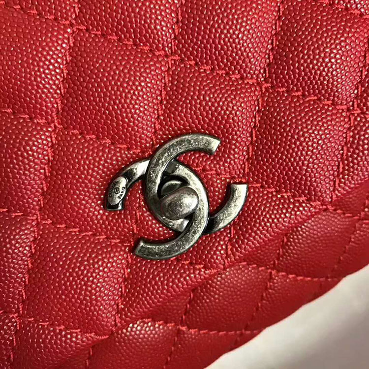 2018 Chanel Medium Flap Bag with Top Handle