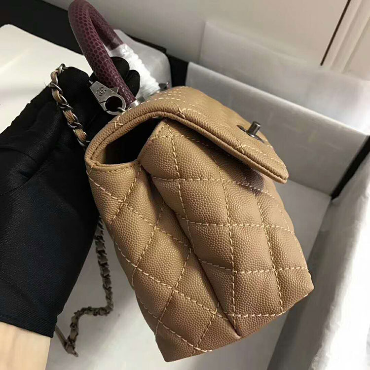 2018 Chanel Medium Flap Bag with Top Handle