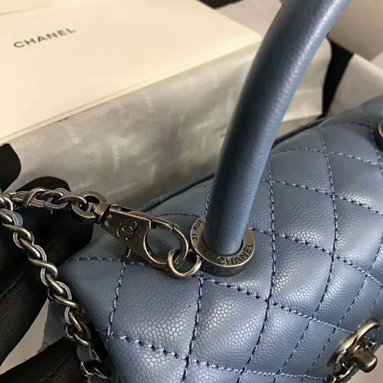 2018 Chanel Medium Flap Bag with Top Handle