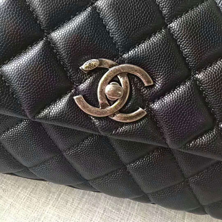 2018 Chanel Medium Flap Bag with Top Handle