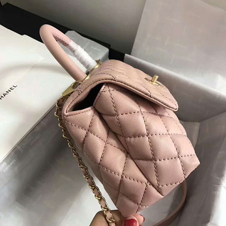 2018 Chanel Medium Flap Bag with Top Handle