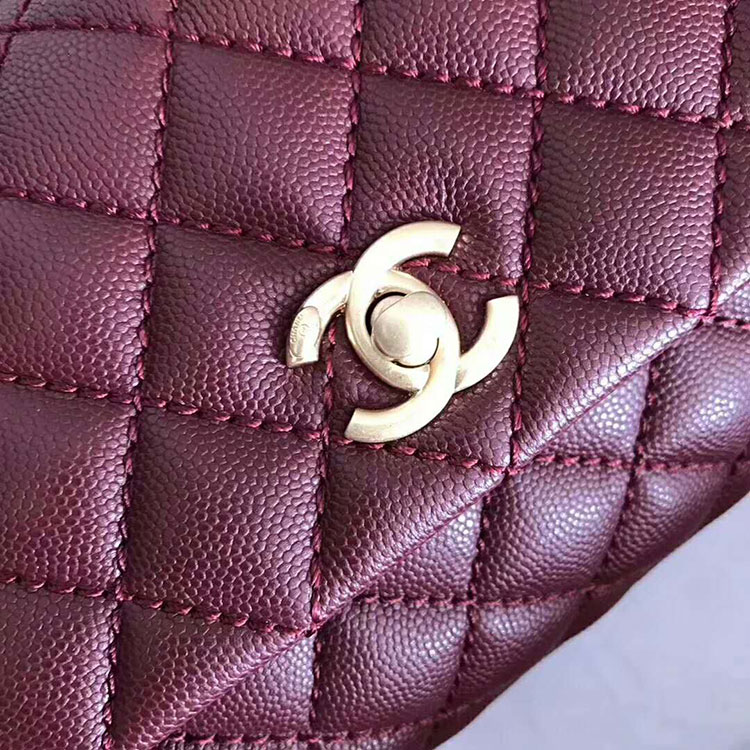 2018 Chanel Medium Flap Bag with Top Handle