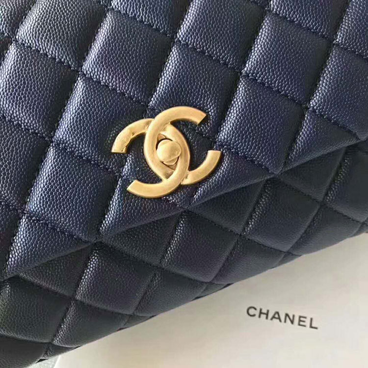 2018 Chanel Medium Flap Bag with Top Handle