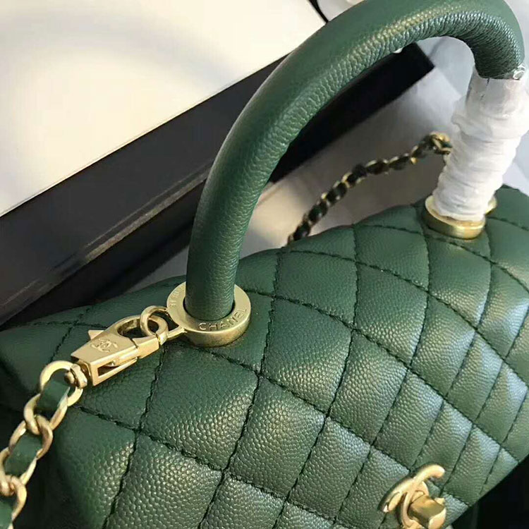 2018 Chanel Medium Flap Bag with Top Handle