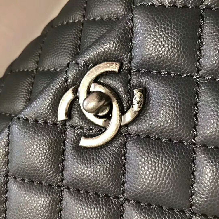 2018 Chanel Medium Flap Bag with Top Handle