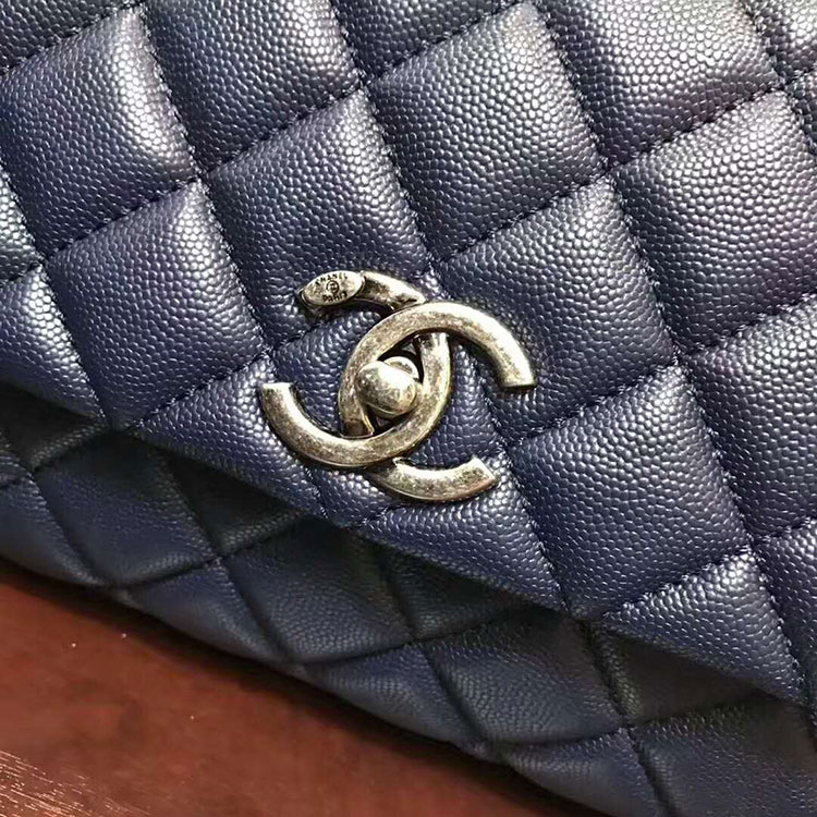 2018 Chanel Medium Flap Bag with Top Handle