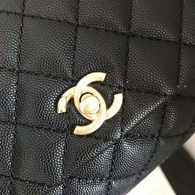 2018 Chanel Medium Flap Bag with Top Handle