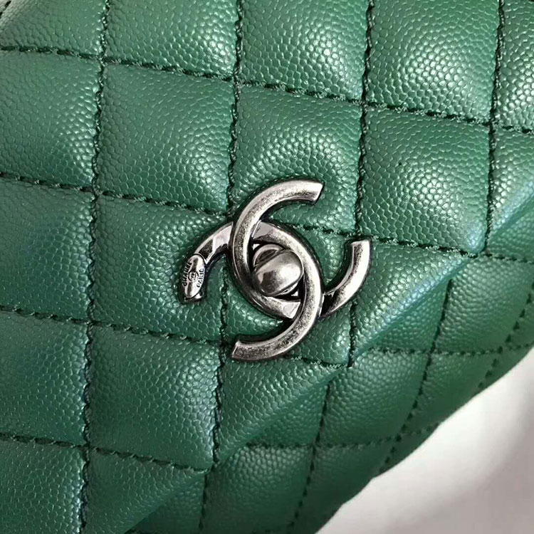 2018 Chanel Medium Flap Bag with Top Handle