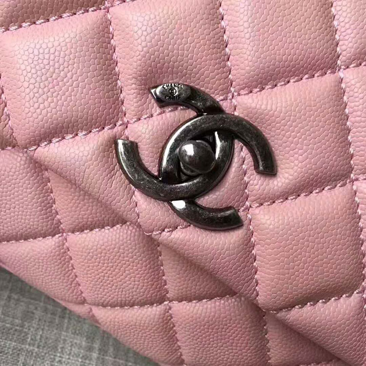 2018 Chanel Medium Flap Bag with Top Handle