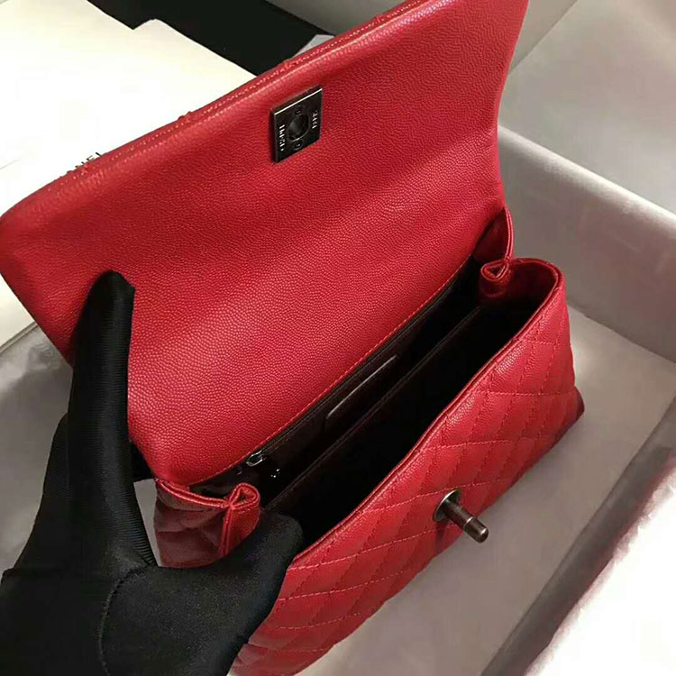 2018 Chanel Medium Flap Bag with Top Handle