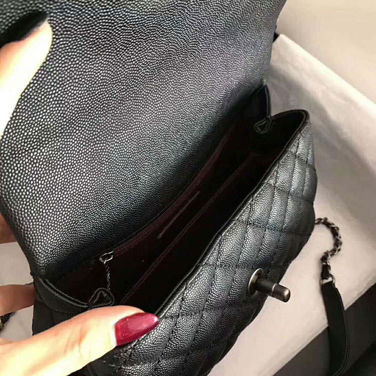 2018 Chanel Medium Flap Bag with Top Handle