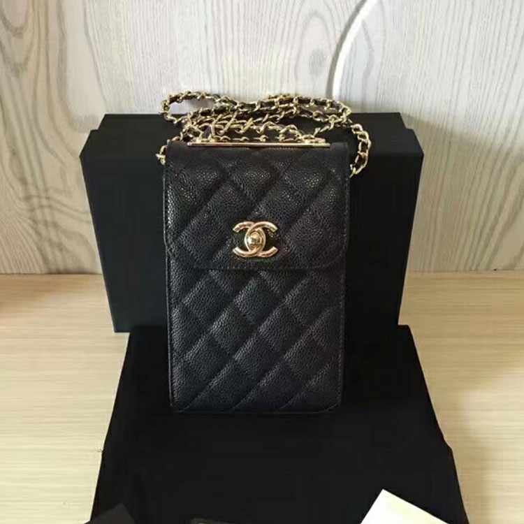 2018 Chanel Mobile phone bag with Chain