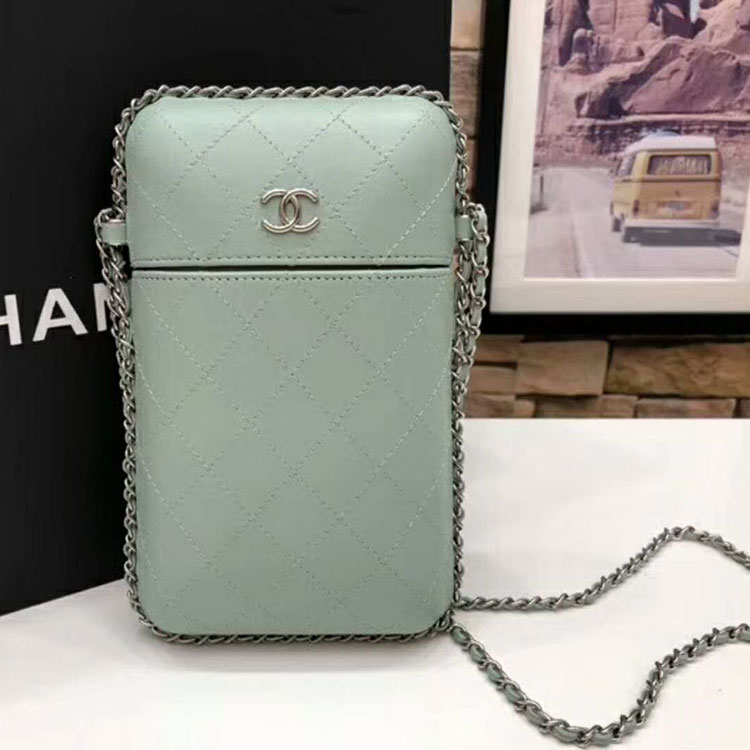 2018 Chanel Mobile phone bag with Chain