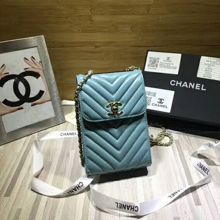 2018 Chanel Mobile phone bag with Chain