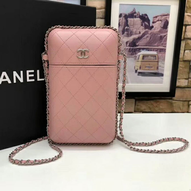 2018 Chanel Mobile phone bag with Chain