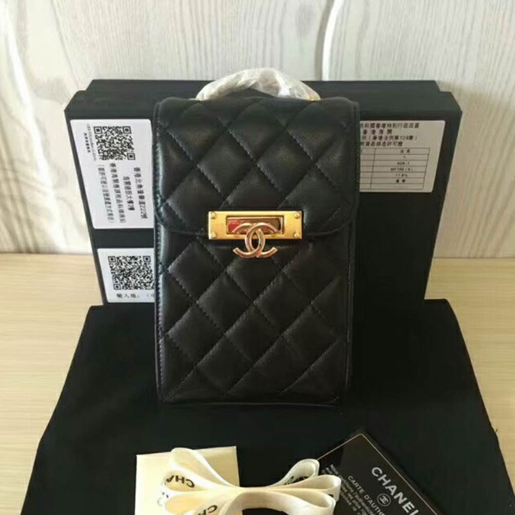 2018 Chanel Mobile phone bag with Chain