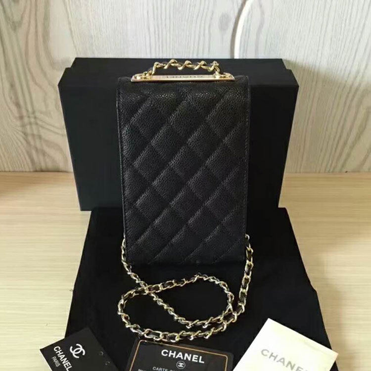 2018 Chanel Mobile phone bag with Chain