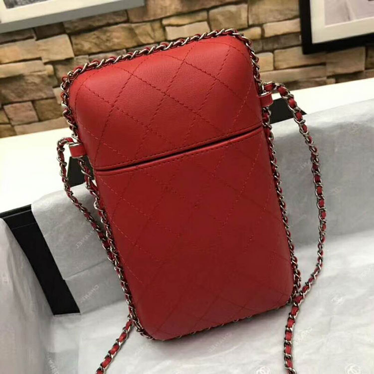 2018 Chanel Mobile phone bag with Chain