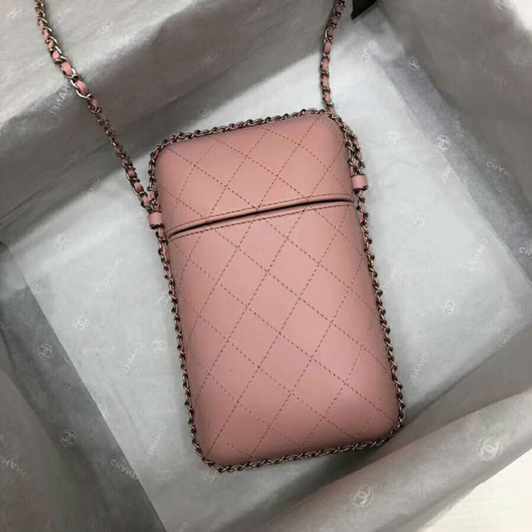 2018 Chanel Mobile phone bag with Chain