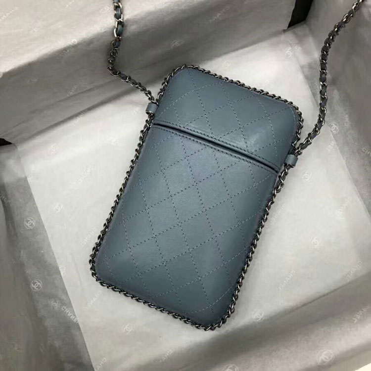 2018 Chanel Mobile phone bag with Chain