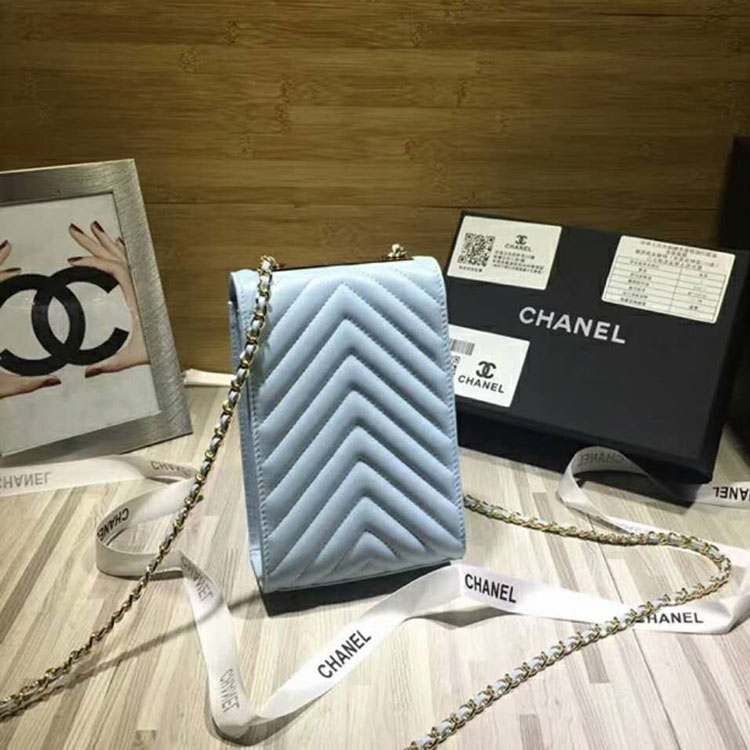 2018 Chanel Mobile phone bag with Chain