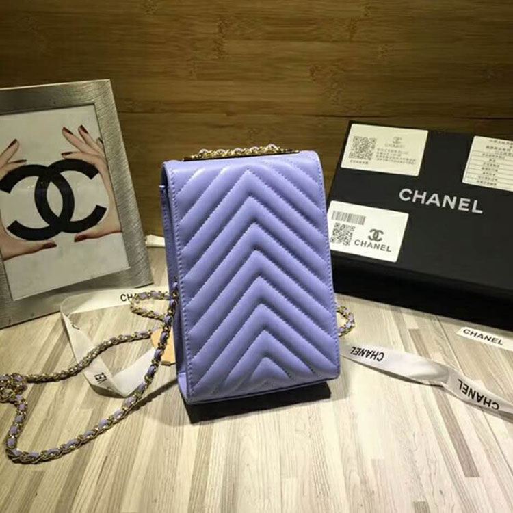 2018 Chanel Mobile phone bag with Chain