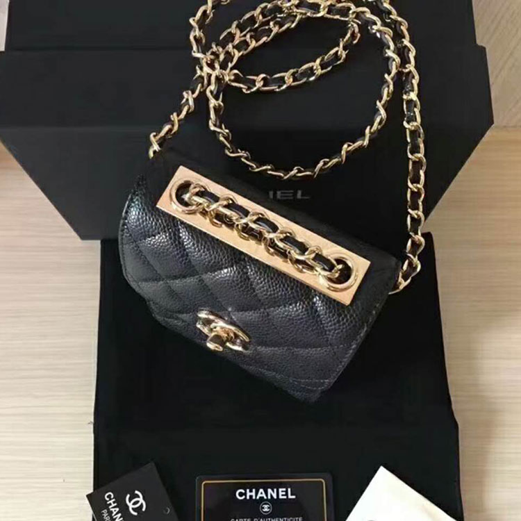 2018 Chanel Mobile phone bag with Chain