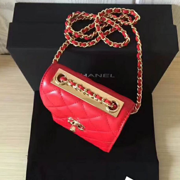 2018 Chanel Mobile phone bag with Chain