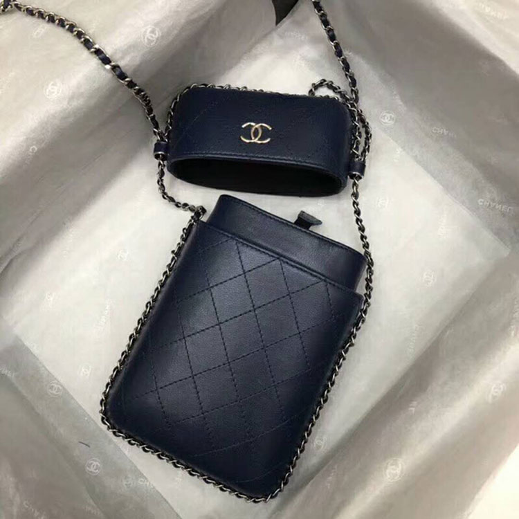 2018 Chanel Mobile phone bag with Chain