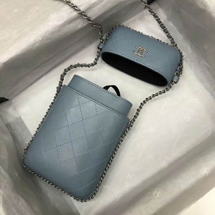 2018 Chanel Mobile phone bag with Chain