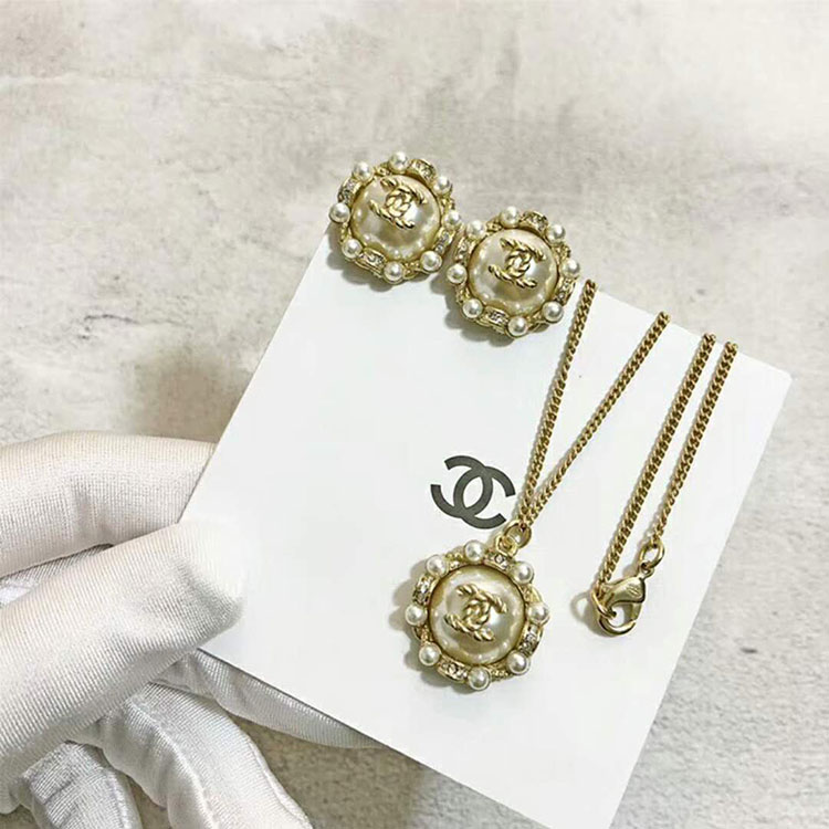 2018 Chanel Necklace and Earrings