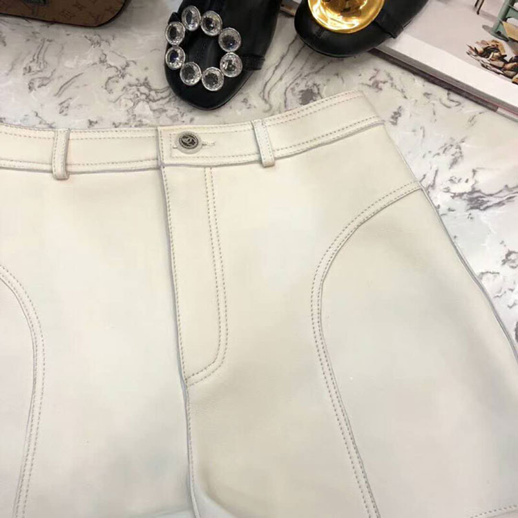 2018 Chanel Shorts in leather