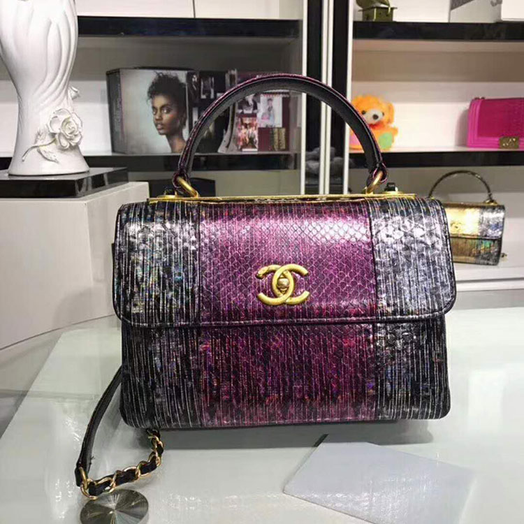 2018 Chanel Small Flap Bag with Top Handle