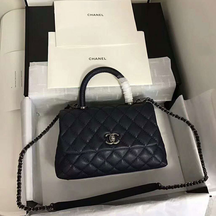 2018 Chanel Small Flap Bag with Top Handle