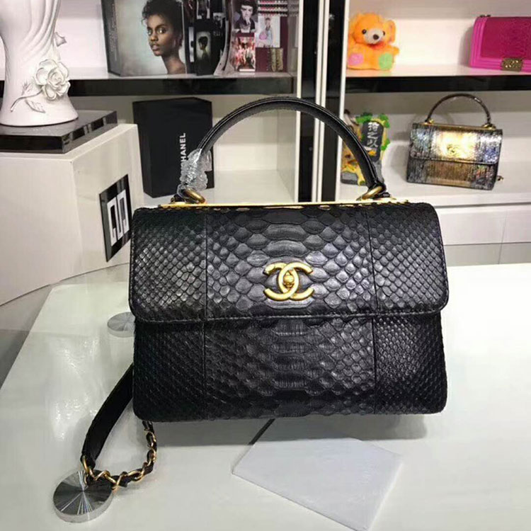 2018 Chanel Small Flap Bag with Top Handle