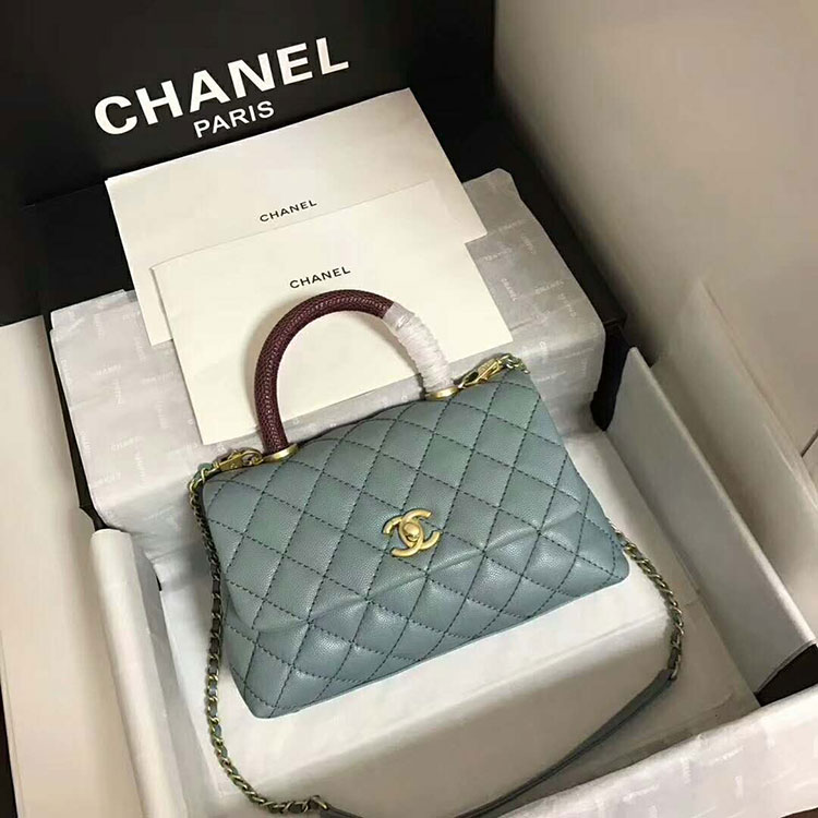 2018 Chanel Small Flap Bag with Top Handle