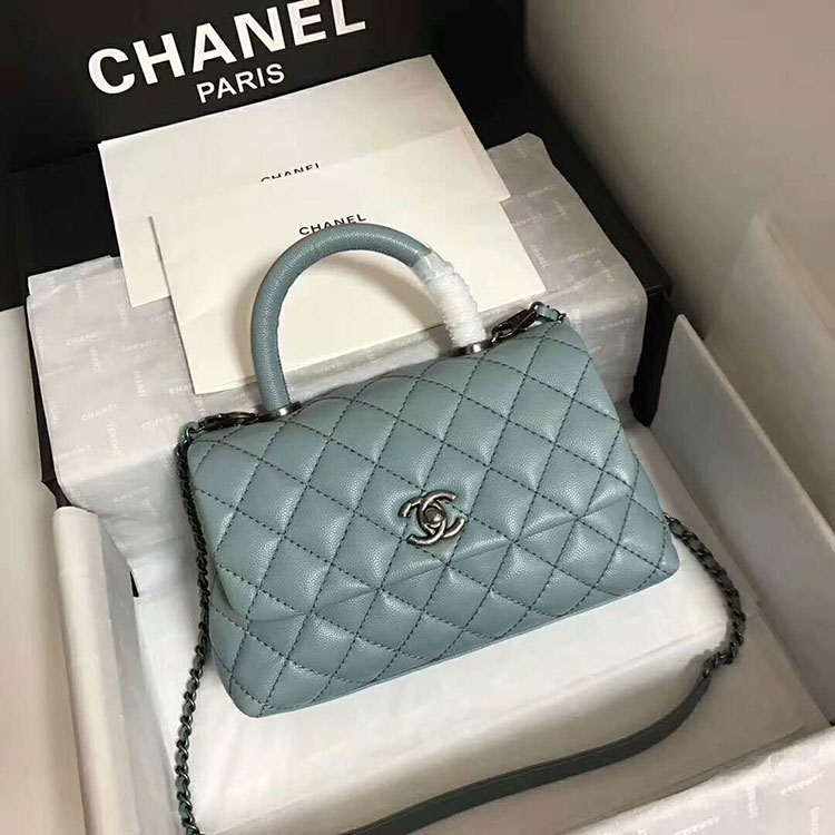 2018 Chanel Small Flap Bag with Top Handle