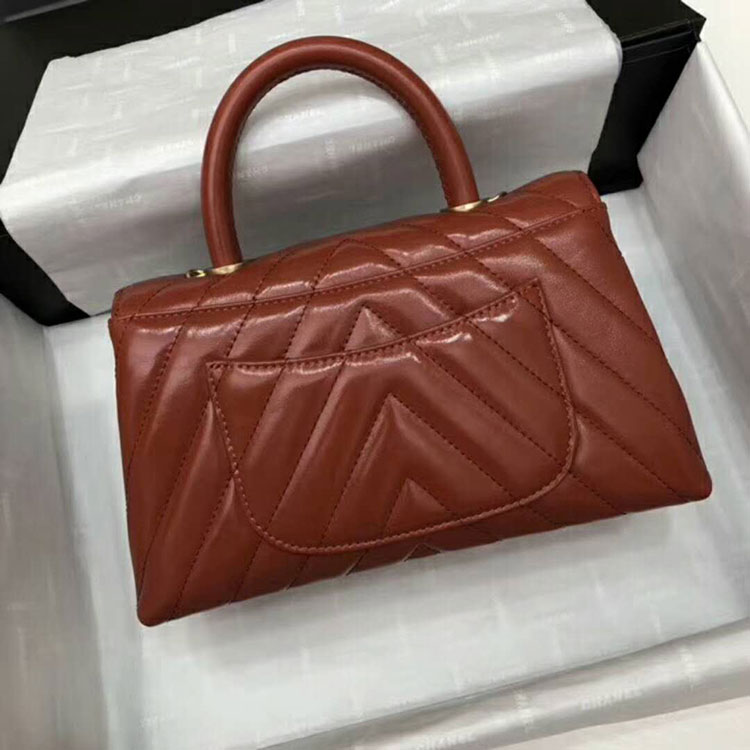 2018 Chanel Small Flap Bag with Top Handle