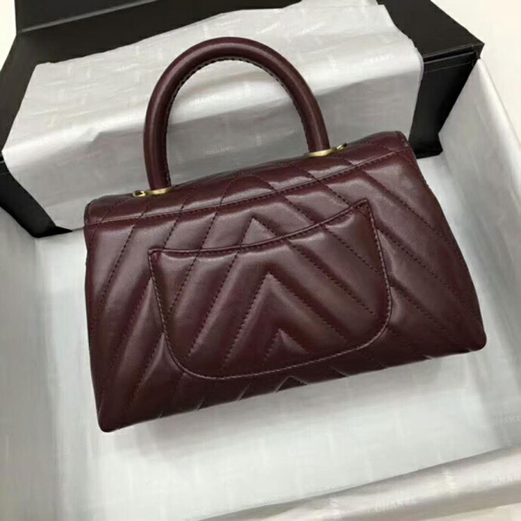 2018 Chanel Small Flap Bag with Top Handle