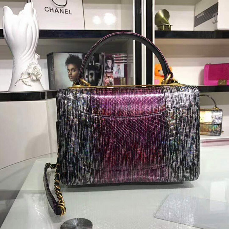 2018 Chanel Small Flap Bag with Top Handle