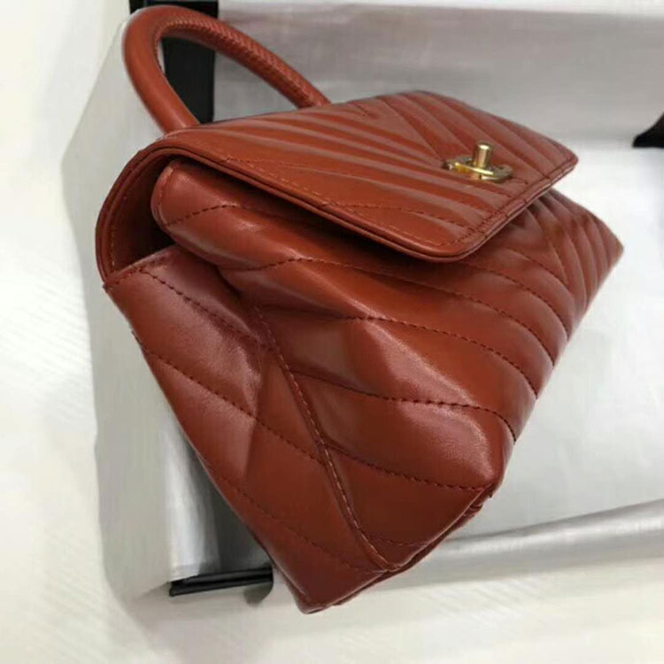 2018 Chanel Small Flap Bag with Top Handle